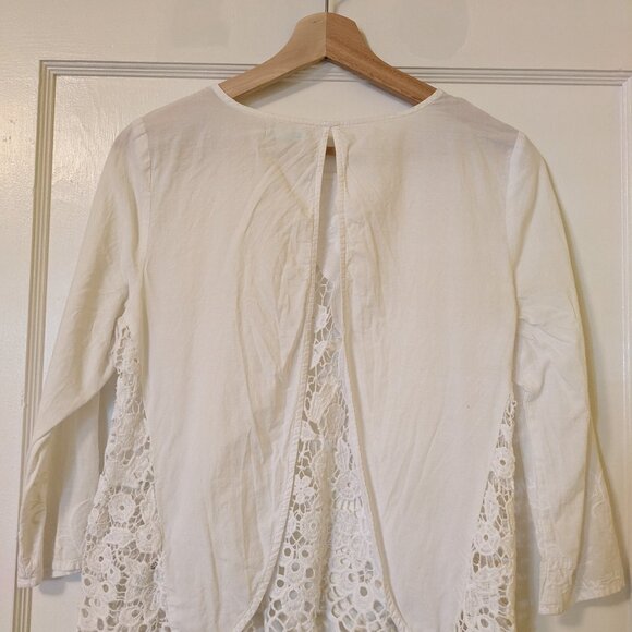 Eyelet layering top by Kimchi Blue - Picture 4 of 5